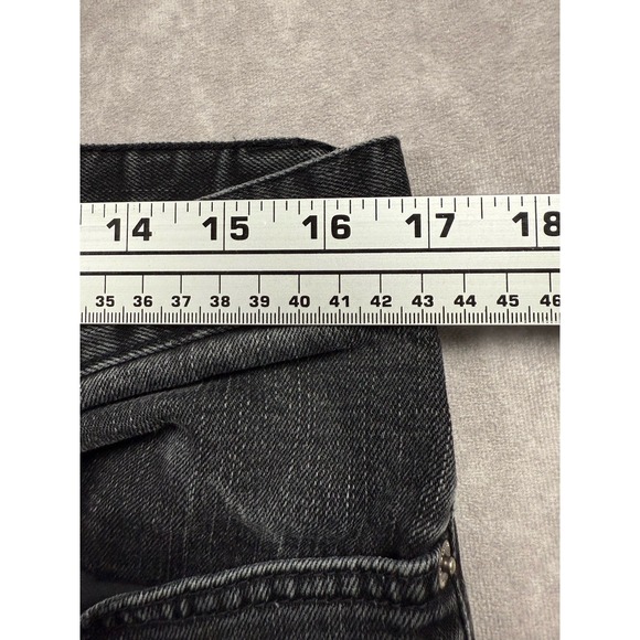 Lauren Ralph Lauren Women's Sz 14 Black Denim Jeans Classic Bootcut Wide Bottom - Picture 3 of 16